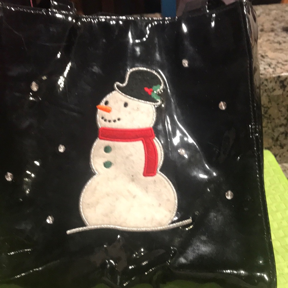 Snowman bag